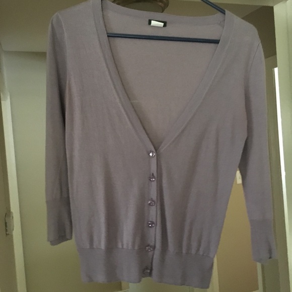 J. Crew Sweaters Jcrew Featherweight Cotton Blingbutton Cardigan Poshmark